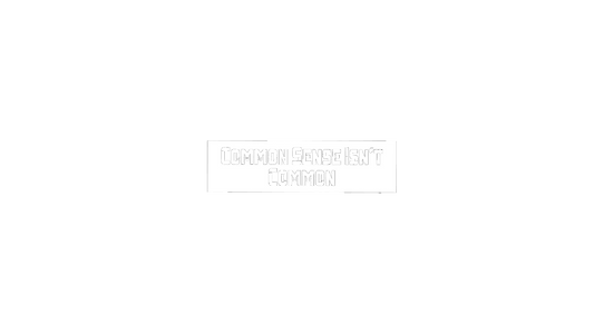 Common Sense, Use Your Head, black and White Shirts, Women Shirts, Men Shirts