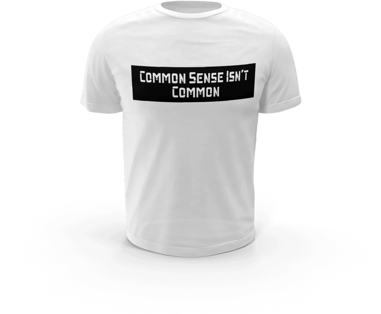 Common Sense, Use Your Head, black and White Shirts, Women Shirts, Men Shirts