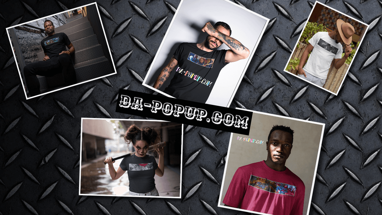 da-popup.com offers a wide selection of t-shirts featuring classic horror movie images and designs.t-shirts and tees including Nightmare on Elm Street and more!