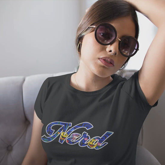 Nerd, Pac Man, Pac Women, Nintendo, Gamer, Games, Gaming, Arcade, Women Clothing, Men Clothing Kids Clothing. Pac Man Movie 