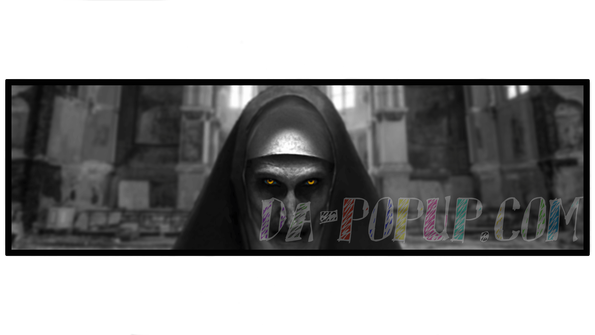 the nun church sister holy evil good bad da-popup