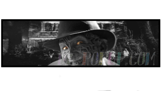 Freddy Krueger is a fictional character in the A Nightmare on Elm Street film series. He first appeared in Wes Craven's A Nightmare on Elm Street as the spirit of a serial killer who uses a gloved hand with razors to kill his victims in their dreams, causing their deaths in the real world as well