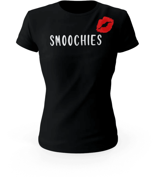 Living Single, Living Single TV Show, Black Cotton T-Shirt, Smoochies, Female Clothing, Black T-Shirt