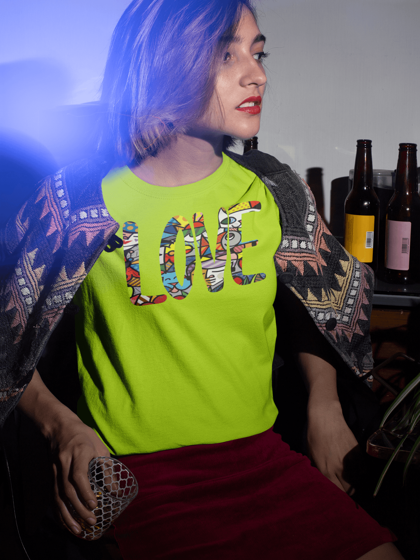 LOVE, COUPLES, ABSTRACT, COLORFUL COLORS, SUMMER SHIRTS,  WHITE TSHIRTS, BLACK TSHIRTS 