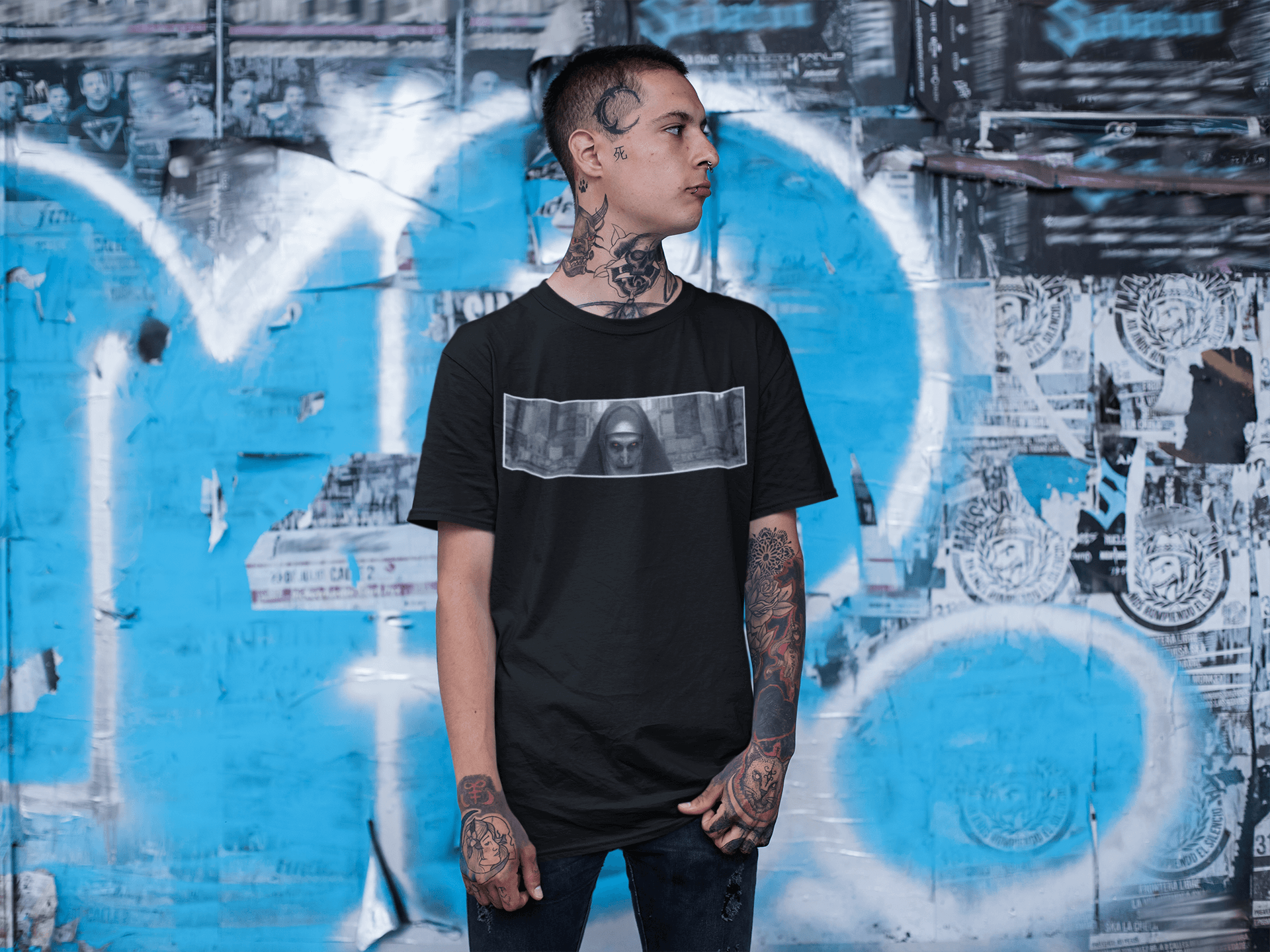 The Nun, Horror, Horror Movie, The Warrens, The Conjuring,, Horror Film, Nun, Women In Horror, Fashion, Shirts, Tee Shirts